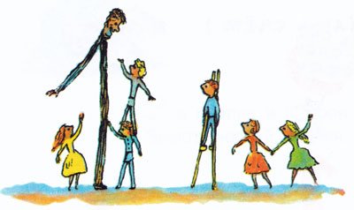 Цифры в виде предметов