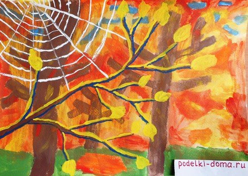 Иллюстрация к стихотворению бабье лето