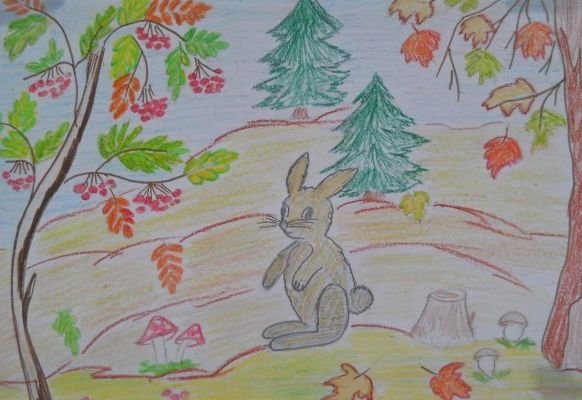 Пришвин портрет писателя рисунок