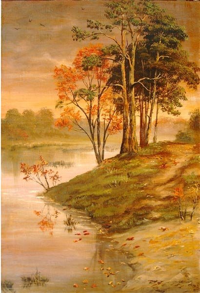 М Ю Лермонтов осень иллюстрация