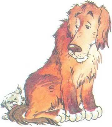 Собака иллюстрация