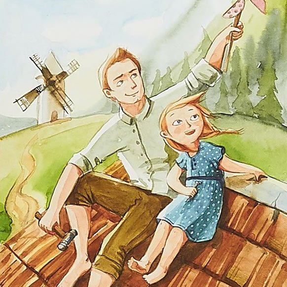 Рисунок к рассказу голубая чашка Гайдара