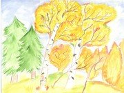 Иллюстрация к стихотворению листок