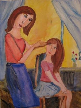 Детская рука набросок