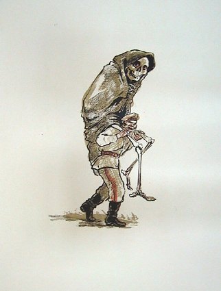 Иллюстрация к произведению солдат и смерть