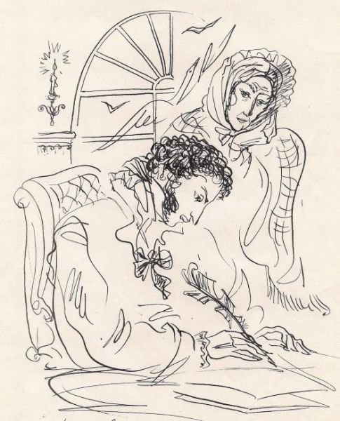 Иллюстрации к произведениям Александра Сергеевича Пушкина