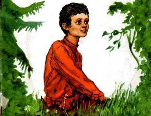 Петька на даче