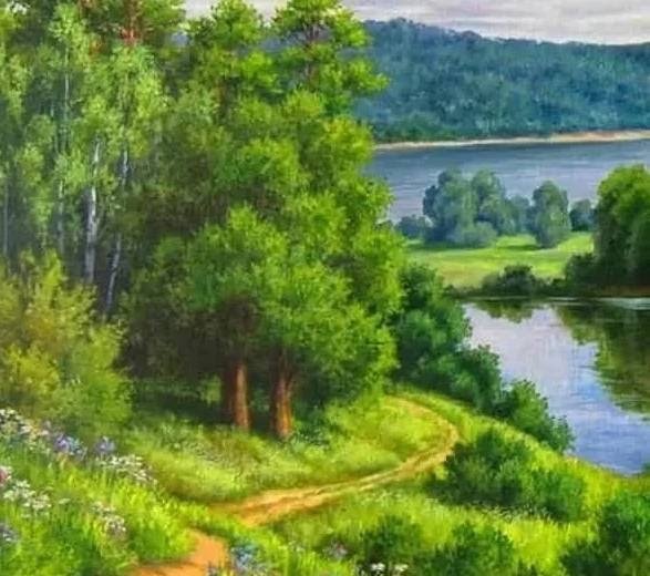 Марина Ивановна Цветаева бежит тропинка