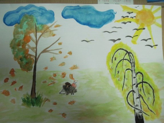 Стих осень наступила высохли цветы