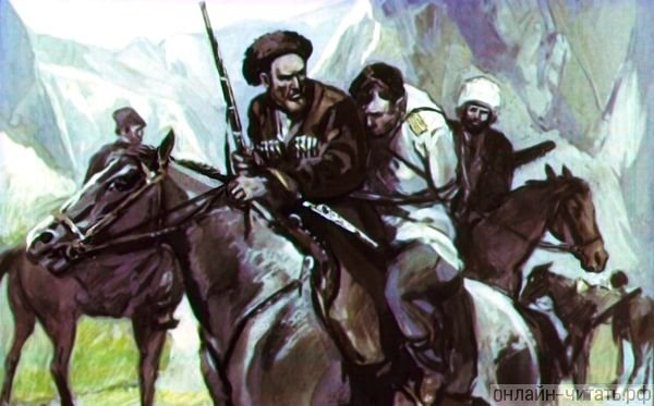 Лев толстой кавказский пленник иллюстрации