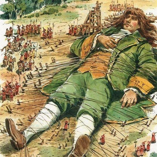 Джонатан Свифт Гулливер в стране лилипутов