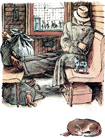 Жил человек рассеянный на улице Бассейной