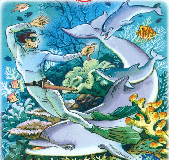 Александр Беляев человек амфибия иллюстрации