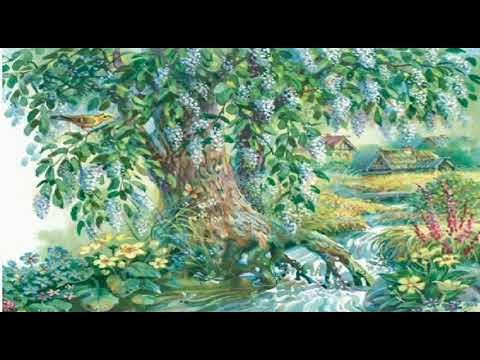 Иллюстрация к произведению Есенина черемуха