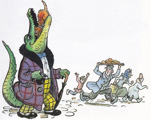 Крокодил Чуковский краденое солнце