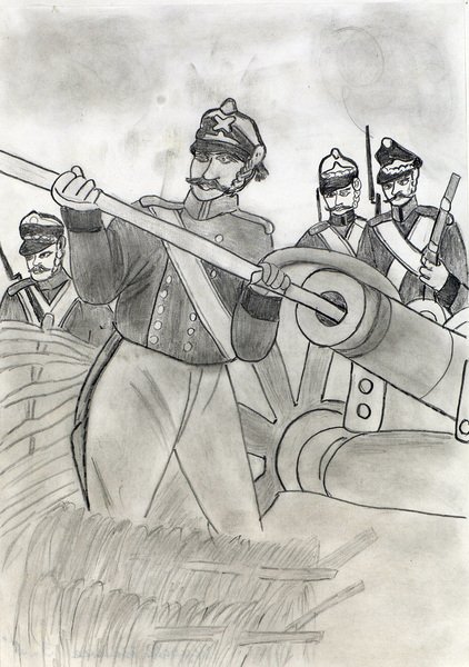 Бородинская война 1812 рисунки