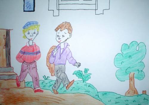 Я И Вовка рисунок