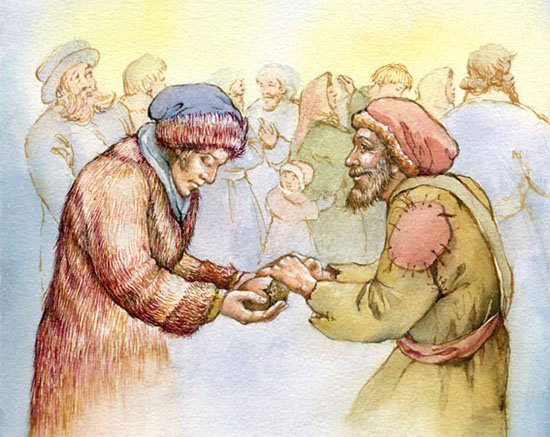 Куприн четверо нищих иллюстрации