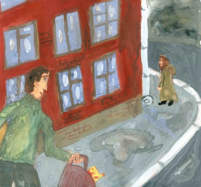 Гришина милостыня иллюстрация