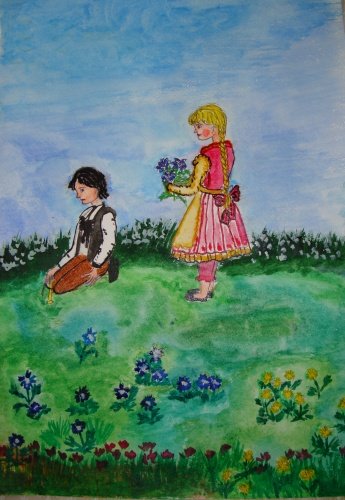 Слепой художник Короленко