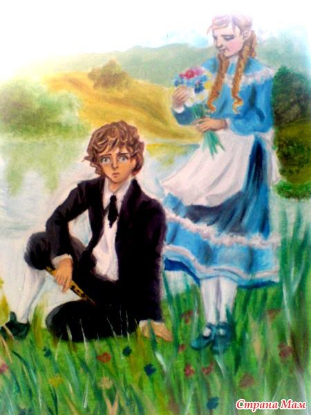 Короленко слепой музыкант иллюстрации