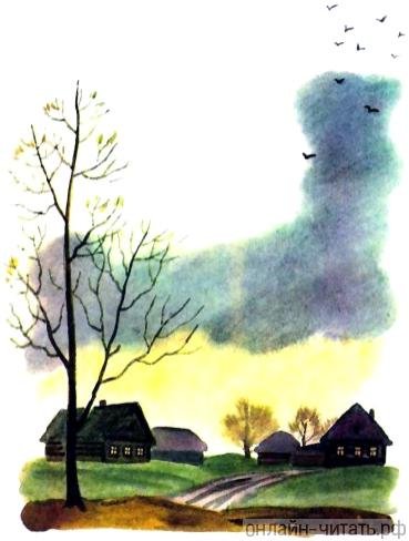 Иллюстрации к произведениям Фета о природе