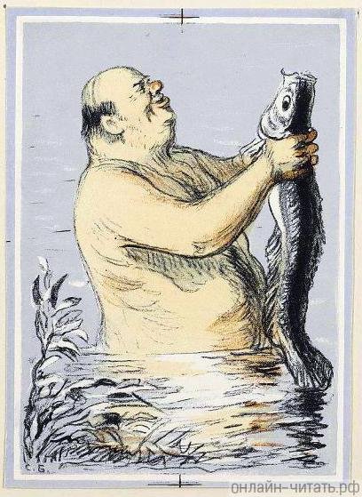 Чехов налим иллюстрации к рассказу