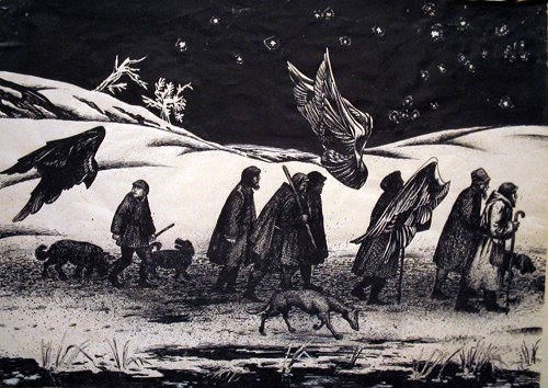 Рождественская звезда Пастернак иллюстрация