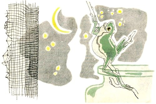 Квакша Паустовский рисунок