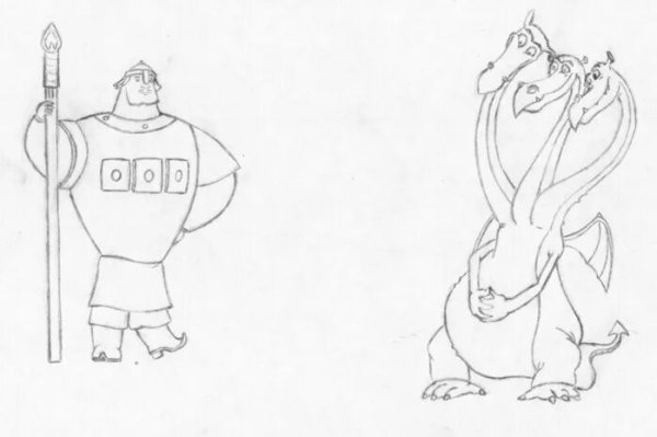 Three Russian Bogaturs три богатыря