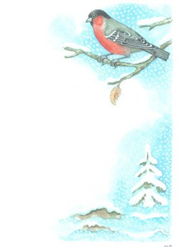 Иллюстрация к стихотворению снежок Некрасова