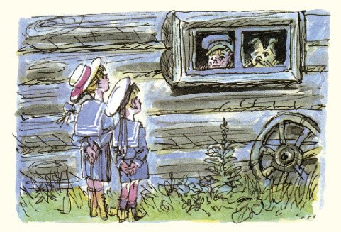 Зощенко галоши и мороженое иллюстрации