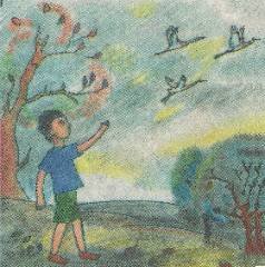 Иллюстрация к рассказу Пришвина моя Родина