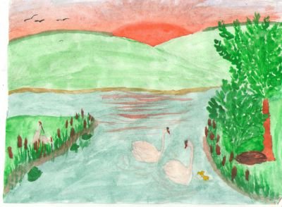 Пришвин моя Родина рисунок