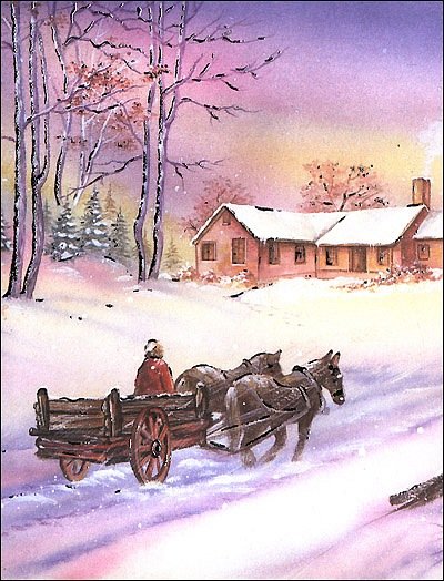 Зима крестьянин торжествуя иллюстрация к стиху (45 фото)