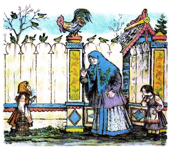 Сказка Мороз Иванович рукодельница и Ленивица