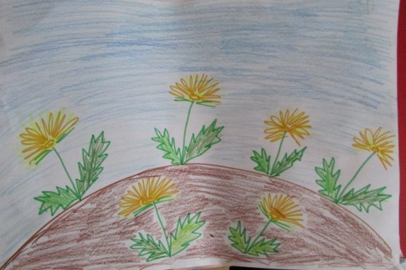 Золотой луг пришвин рисунок для детей