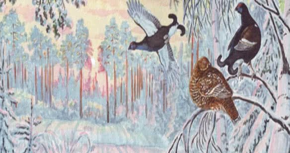 Пришвин птицы под снегом книга