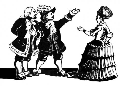 Журден Мещанин во дворянстве иллюстрации