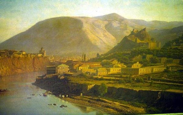 Рисунок по стихотворению Родина Лермонтов