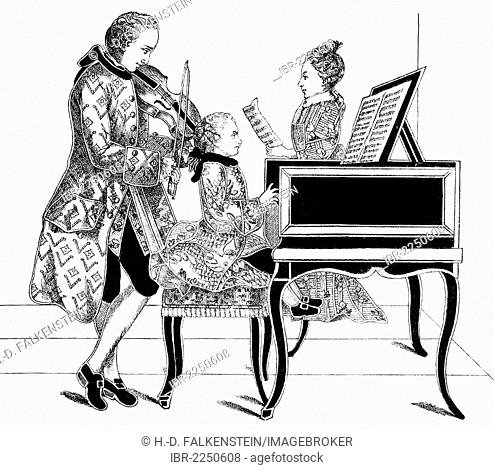 Иллюстрация к турецкому Рондо Моцарта