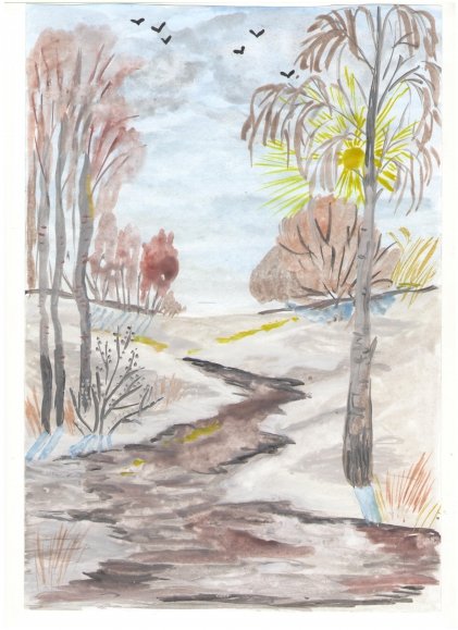 Природа готовится к весне