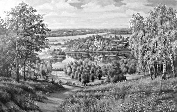 Поэтическое произведение к пейзажу