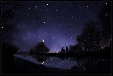 Майская ночь картина Фет