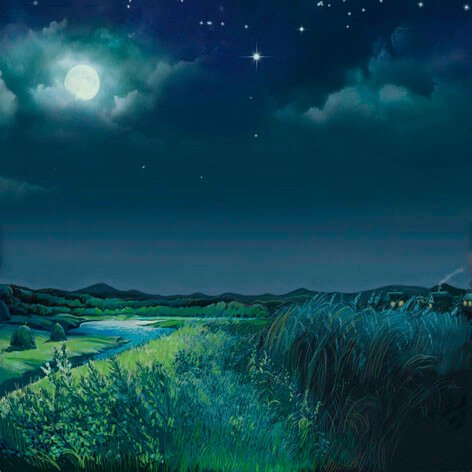 Природа ночью