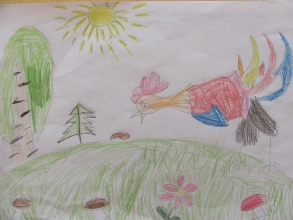 Курочка и петушок. Сказки