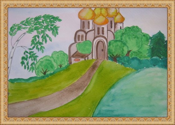 Рисунок на тему Русь