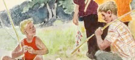 Иллюстрации к рассказу первая рыбка (50 фото)