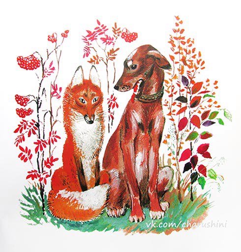 Чарушин Евгений "друзья"