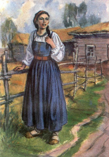 Некрасов Мороз красный нос иллюстрации Пахомова